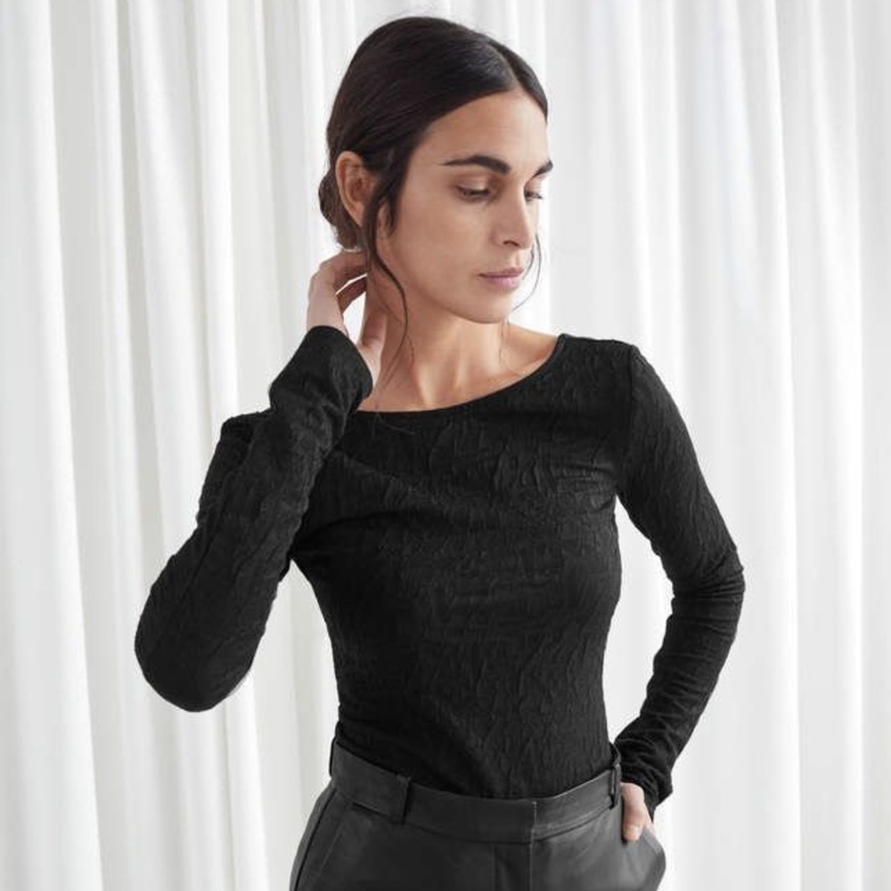 & Other Stories Scoop Back Top